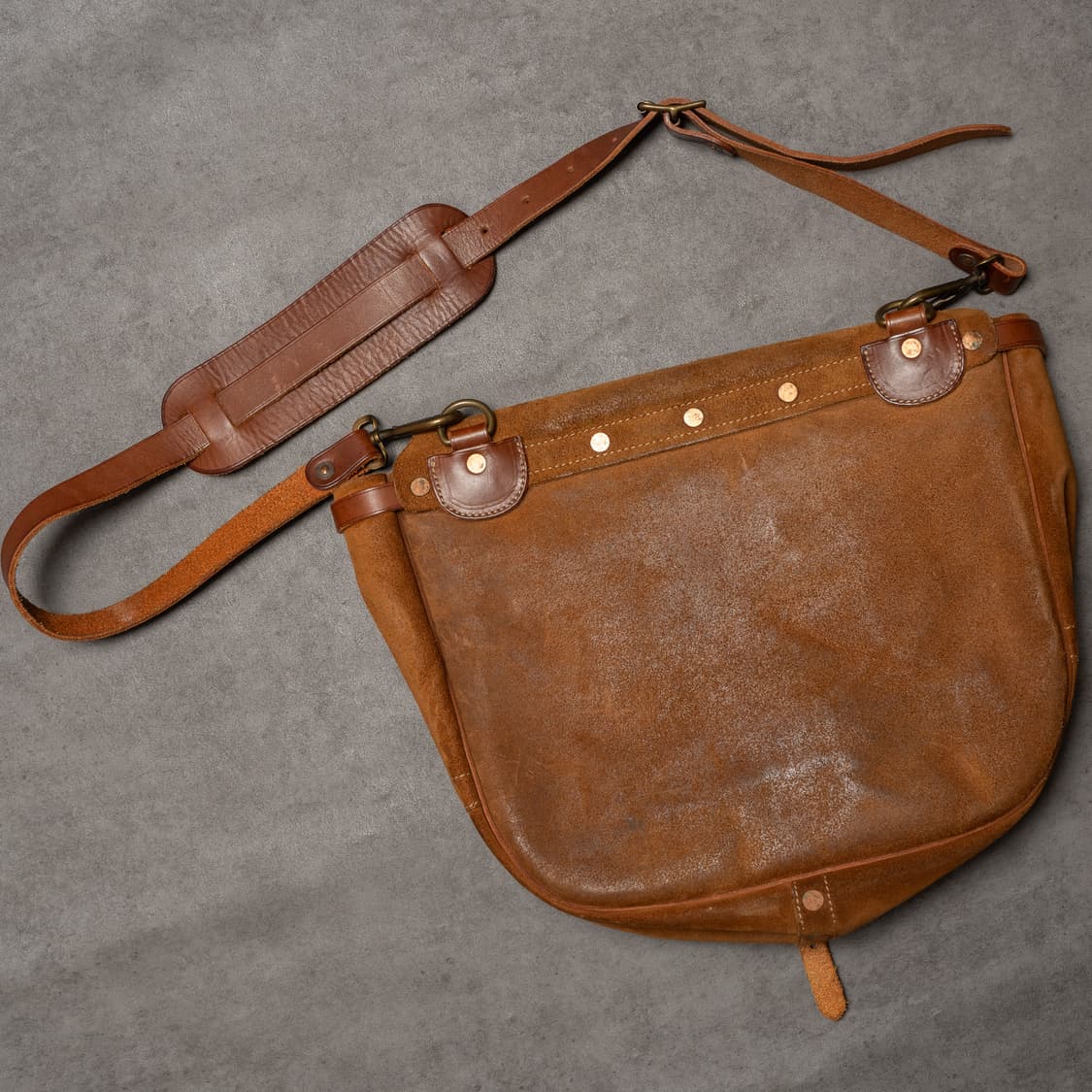 RRL 더블알엘 roughout leather mailbag 상품이미지2