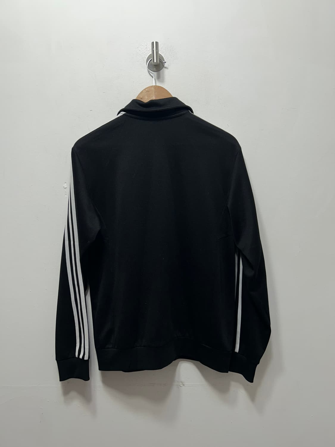 아디다스 블랙 여성 저지 트랙 자켓 집업 L  상품이미지2