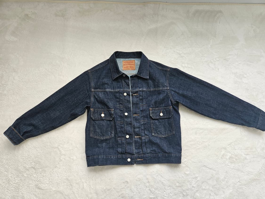 아웃스탠딩 셀비지 트러커 데님자켓(m) 상품이미지5