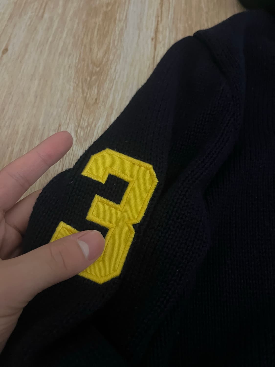 폴로 니트집업 상품이미지3