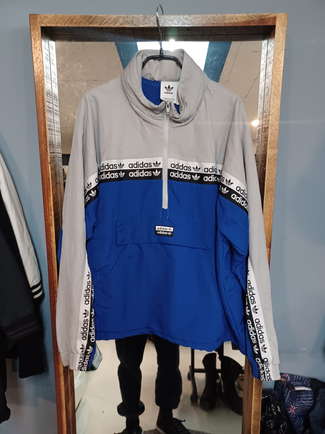 아디다스 아노락 우븐 자켓 s 조광일님  상품이미지1