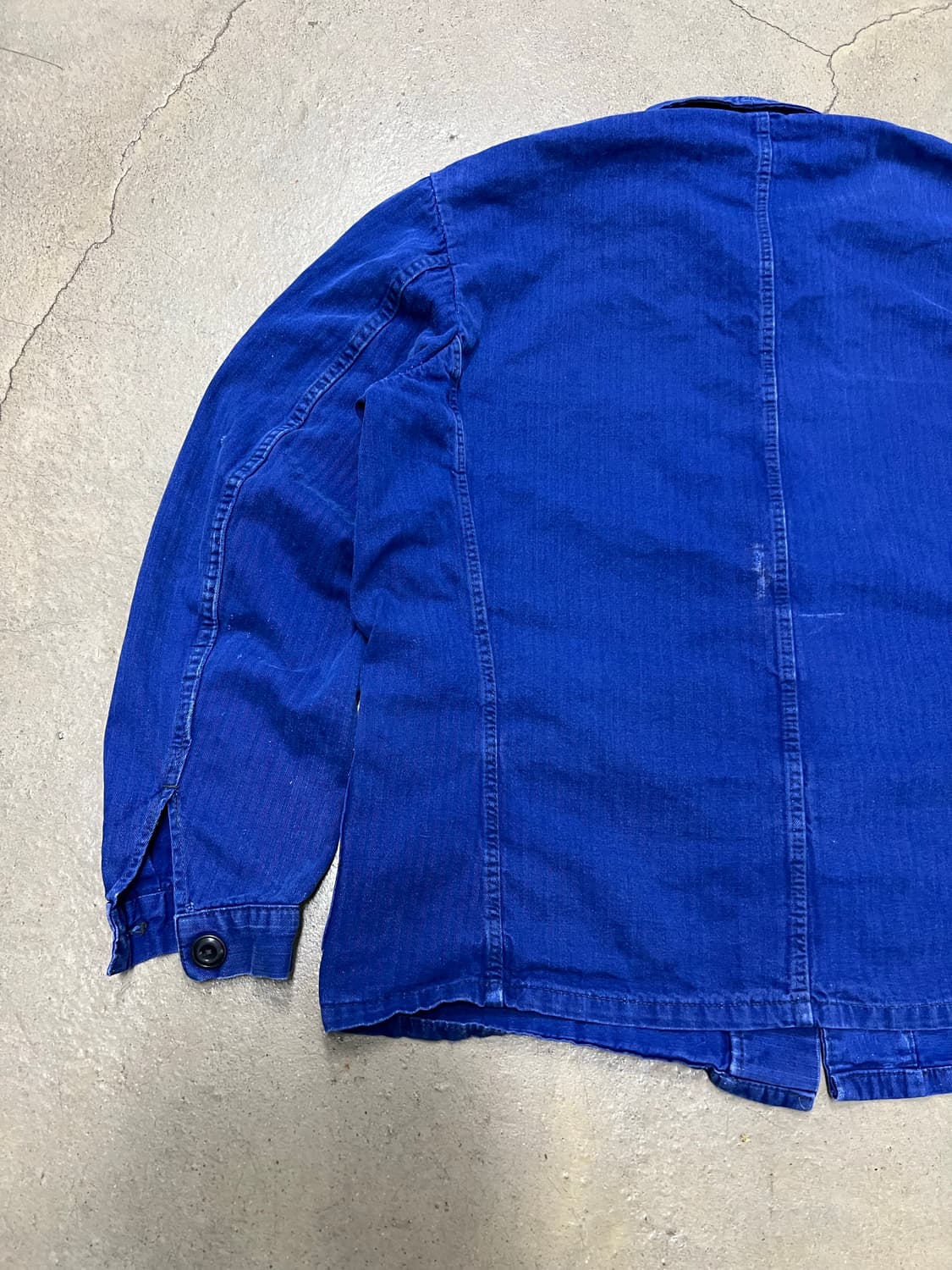 FADED BLUE VINTAGE HBT 헤링본트윌코튼 프렌치워크자켓 상품이미지8