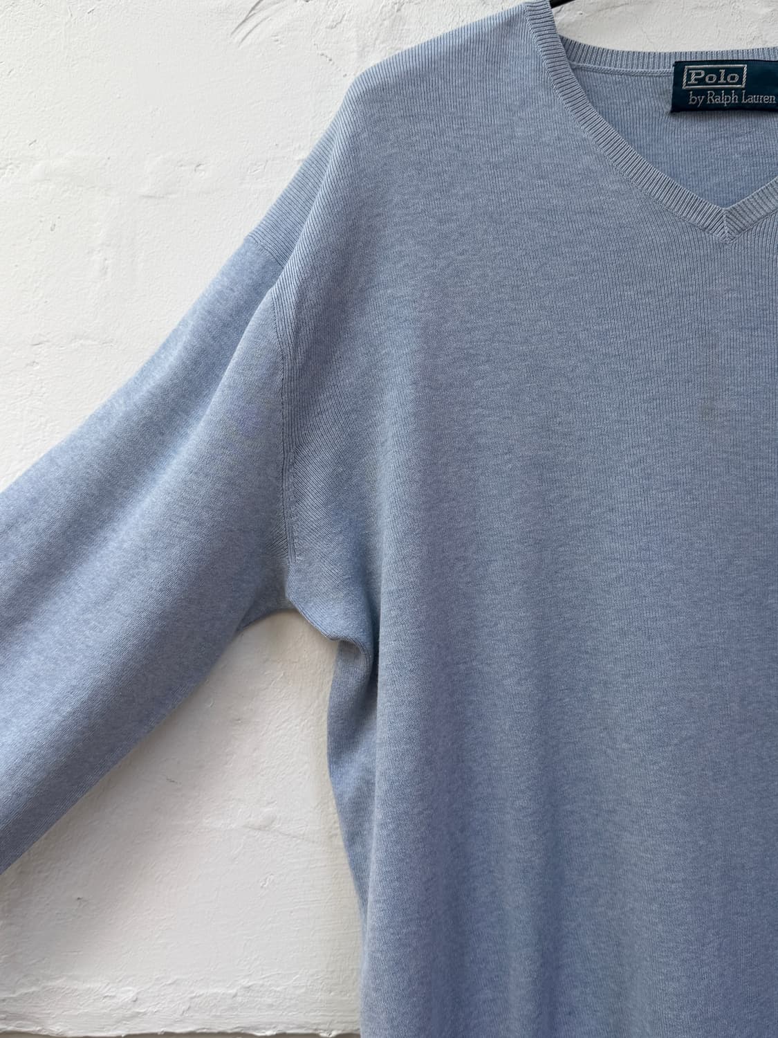 Polo by Ralph Lauren 피마코튼 브이넥 긴팔 니트 M 상품이미지2