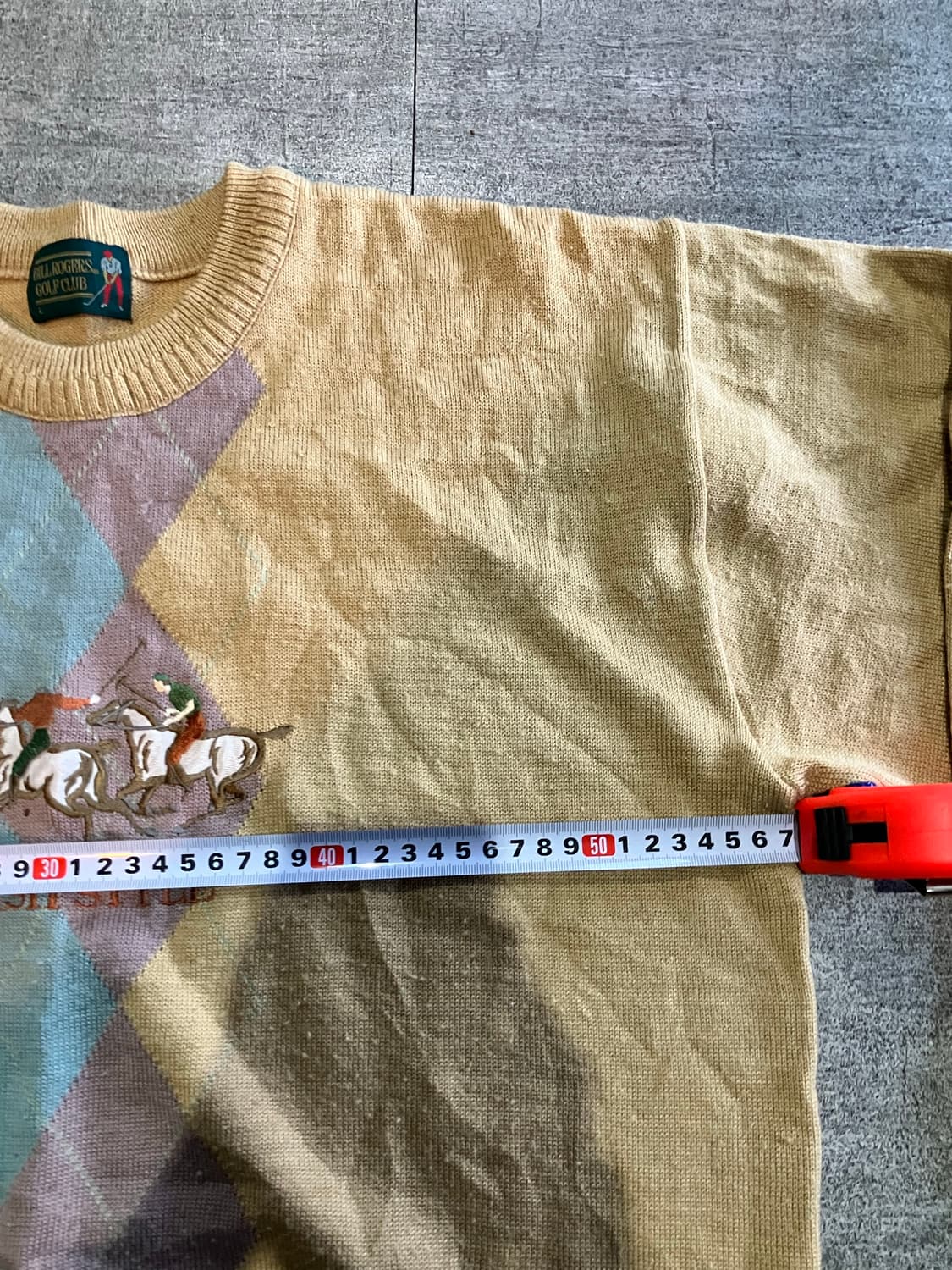 일본빈티지 Billrogers 올드스쿨아메카지 혁오풍 니트스웨터 상품이미지2