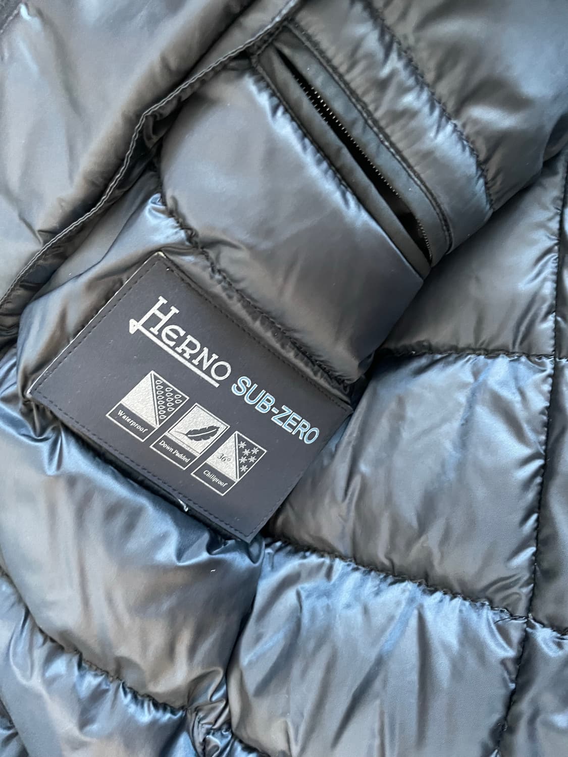 에르노 패딩 자켓 코트 블랙 상품이미지4