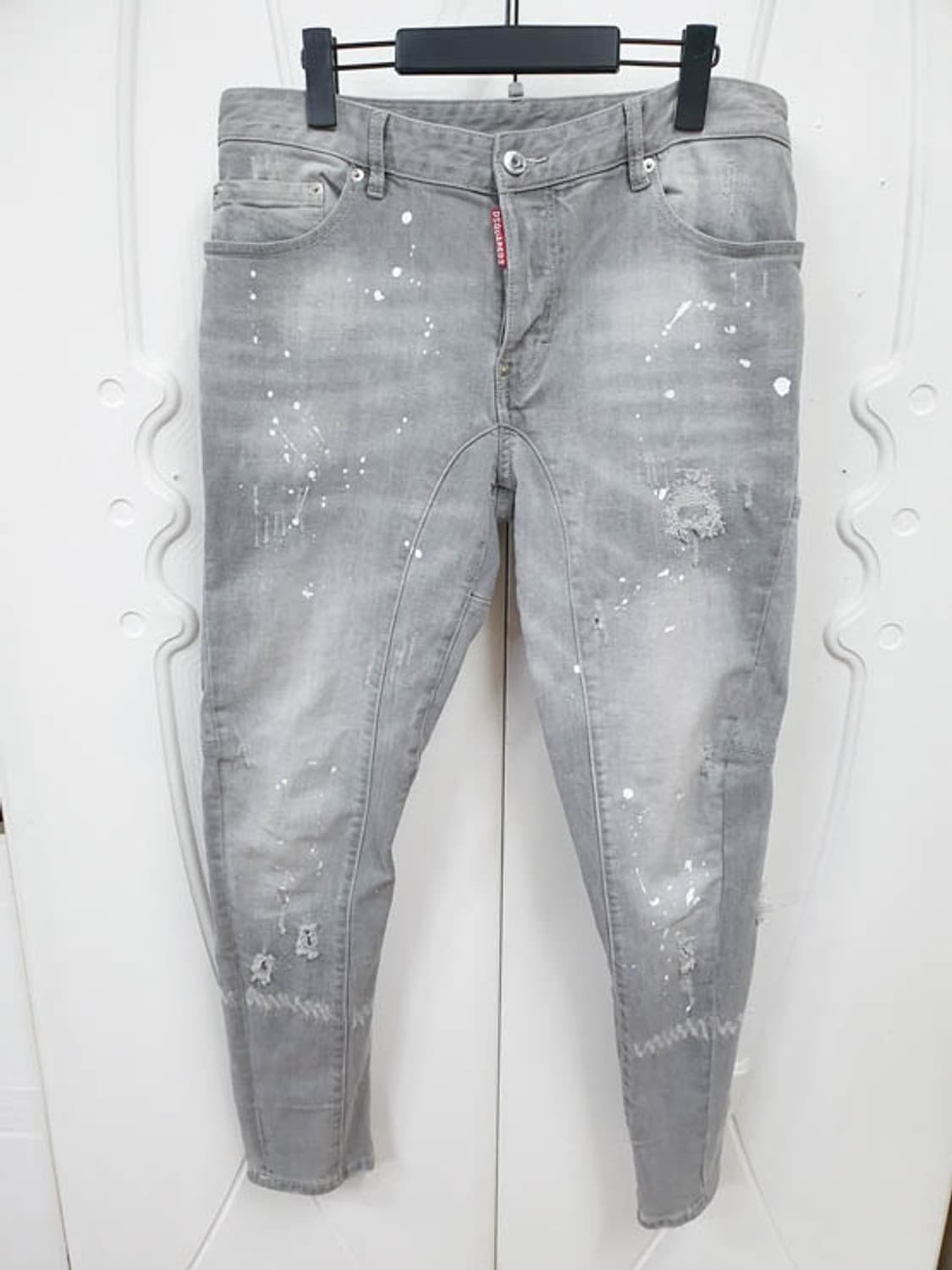 디스퀘어드 남성 그레이 페인트진 32 상품이미지1