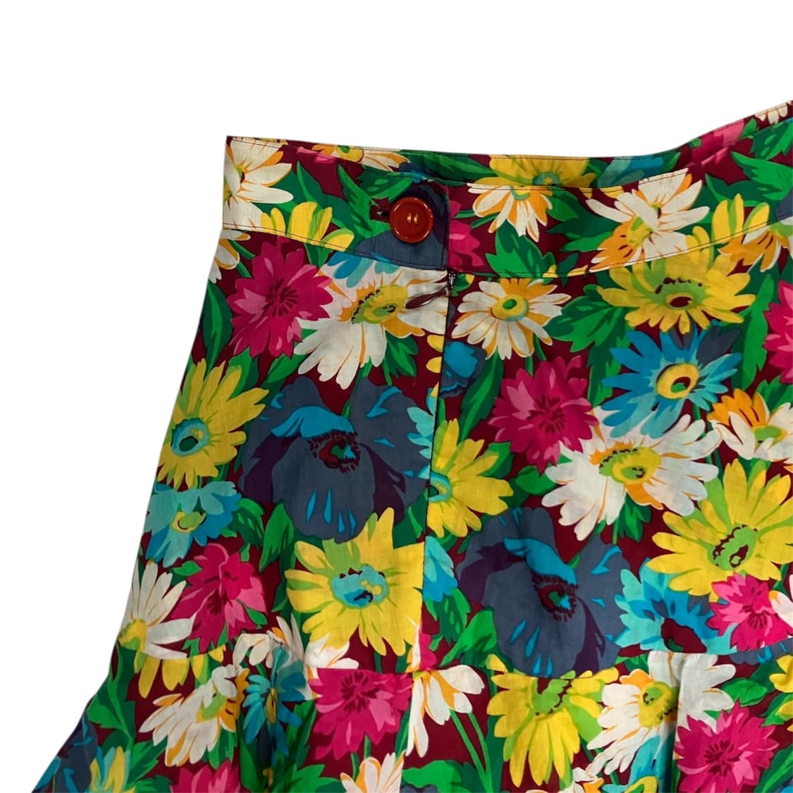 겐조 플라워패턴 면 롱스커트 S 상품이미지3