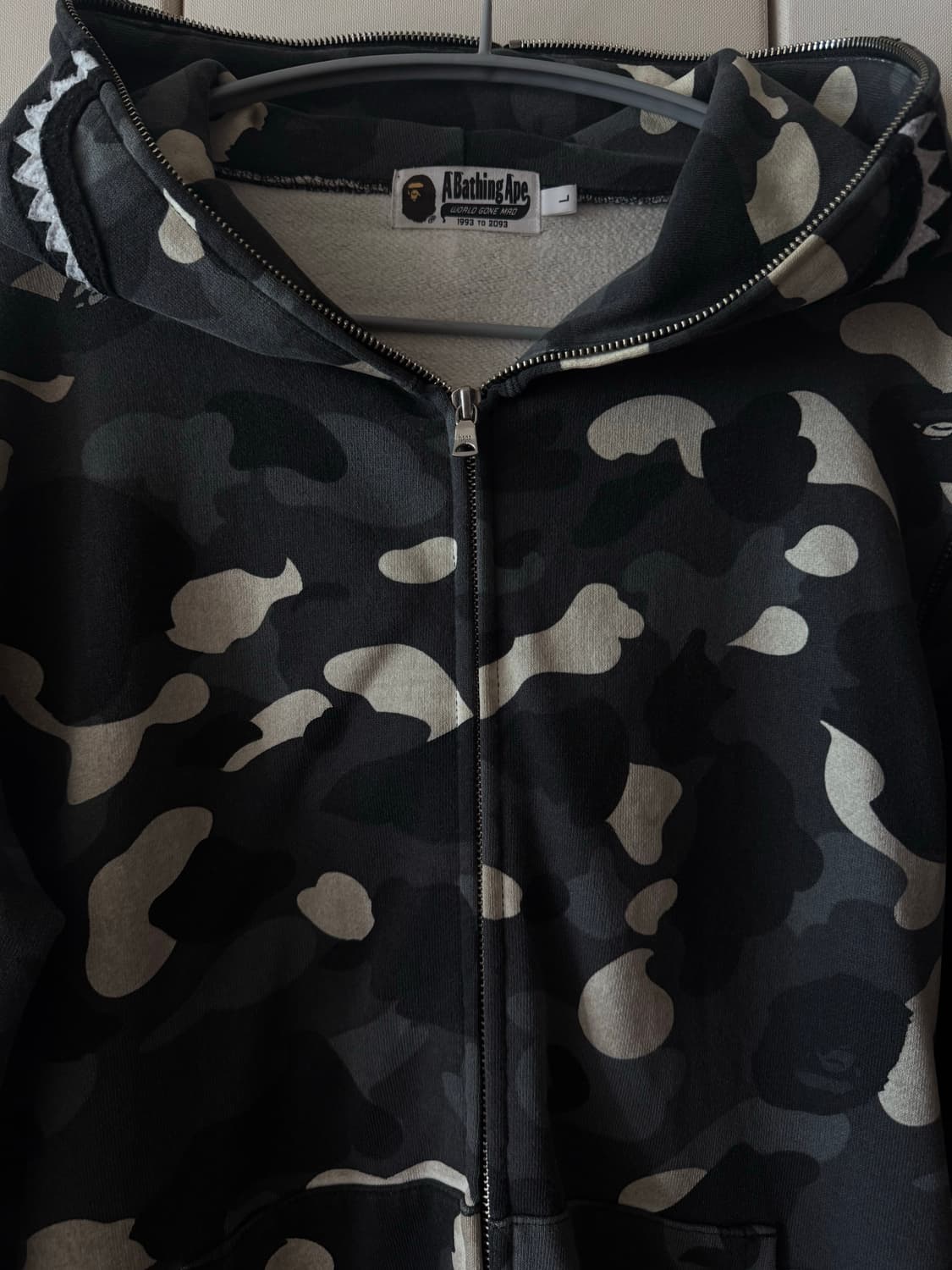 Bape camo zip up hoodie 상품이미지2