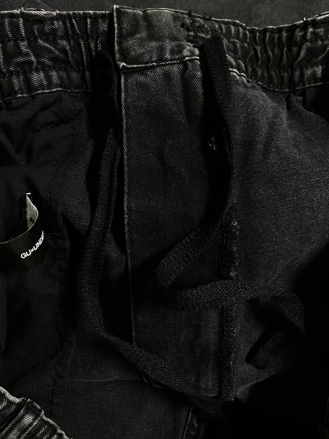 UNDERCOVER X GU 데님 컨버터블 와이드 카고 팬츠 상품이미지3