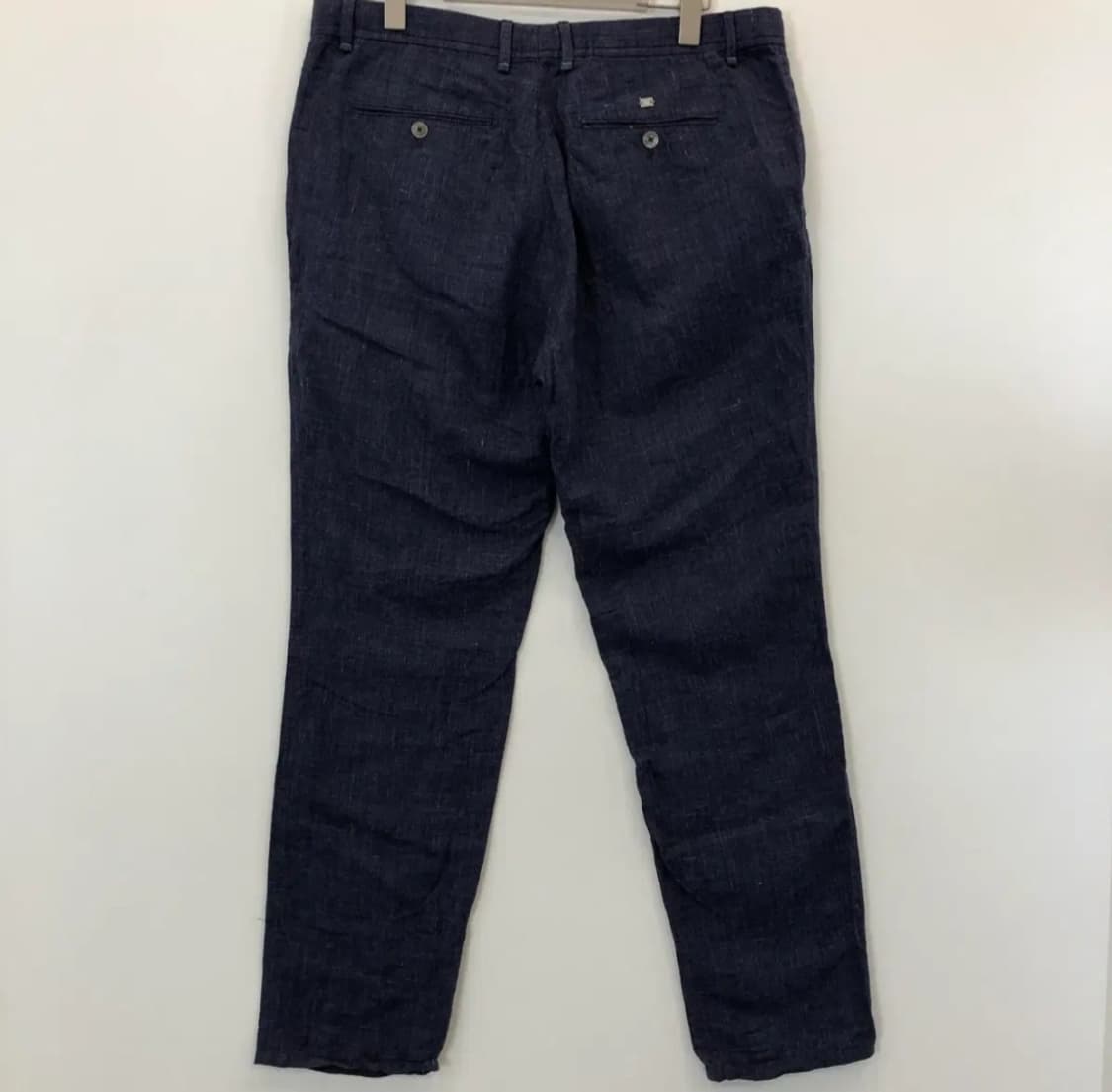 마시모두띠 린넨 Casual Fit Navy 팬츠 EU46 (US 36) 상품이미지3