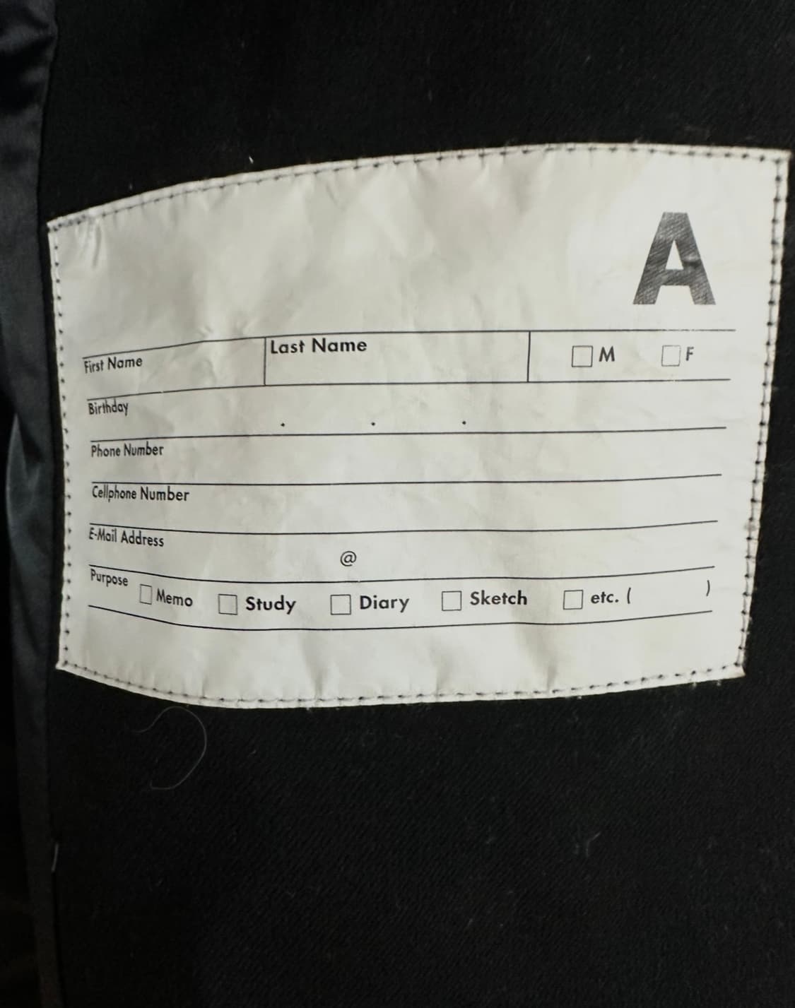 아더에러 A3 블랙 블레이저 상품이미지9