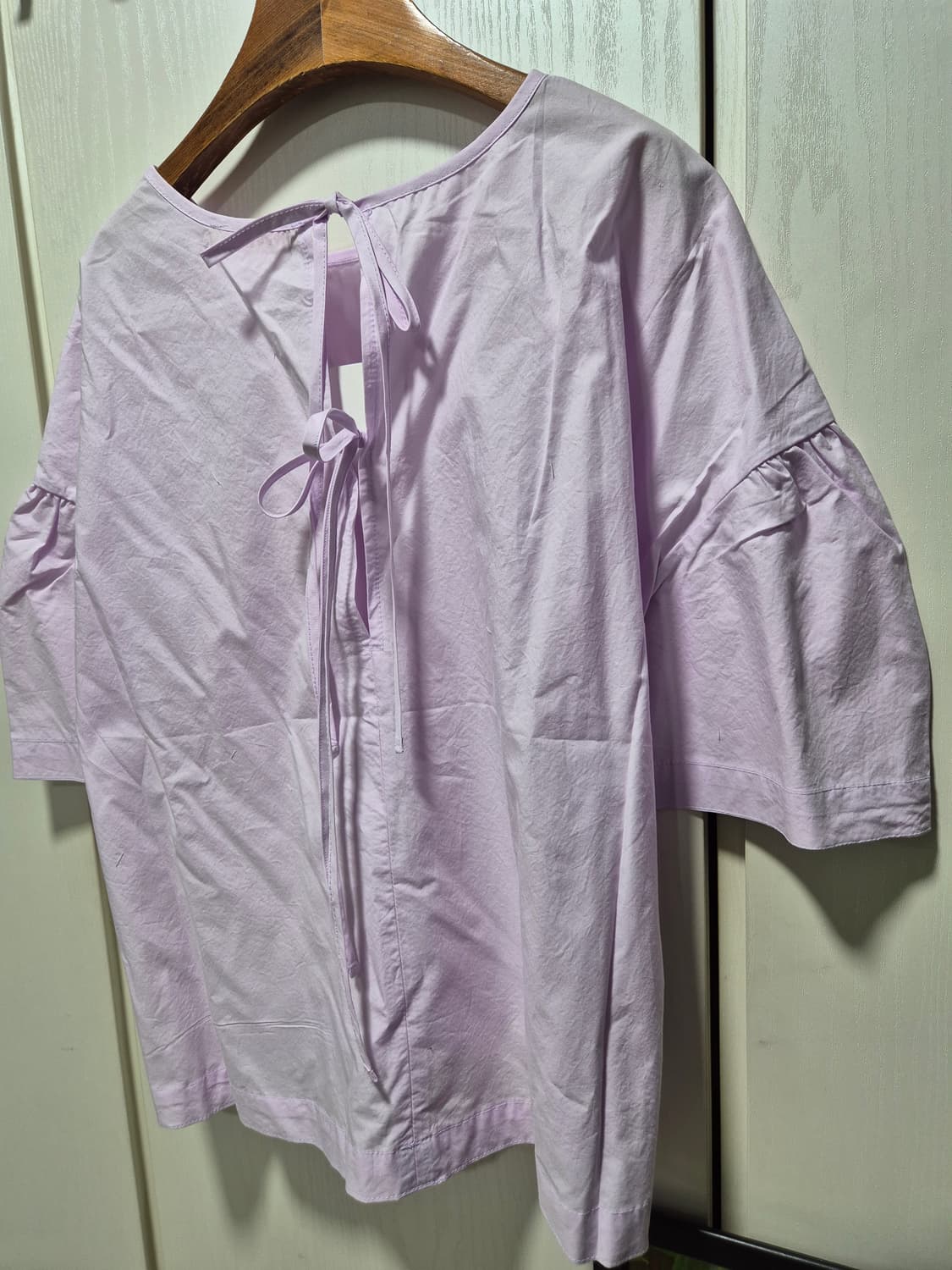 (타임세일)(새상품) 라벤더 퍼프 블라우스 상품이미지5