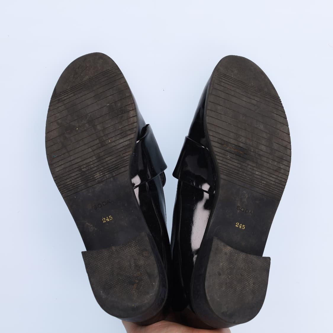 245 소다 블랙 에나멜 로퍼 0210H2 상품이미지6