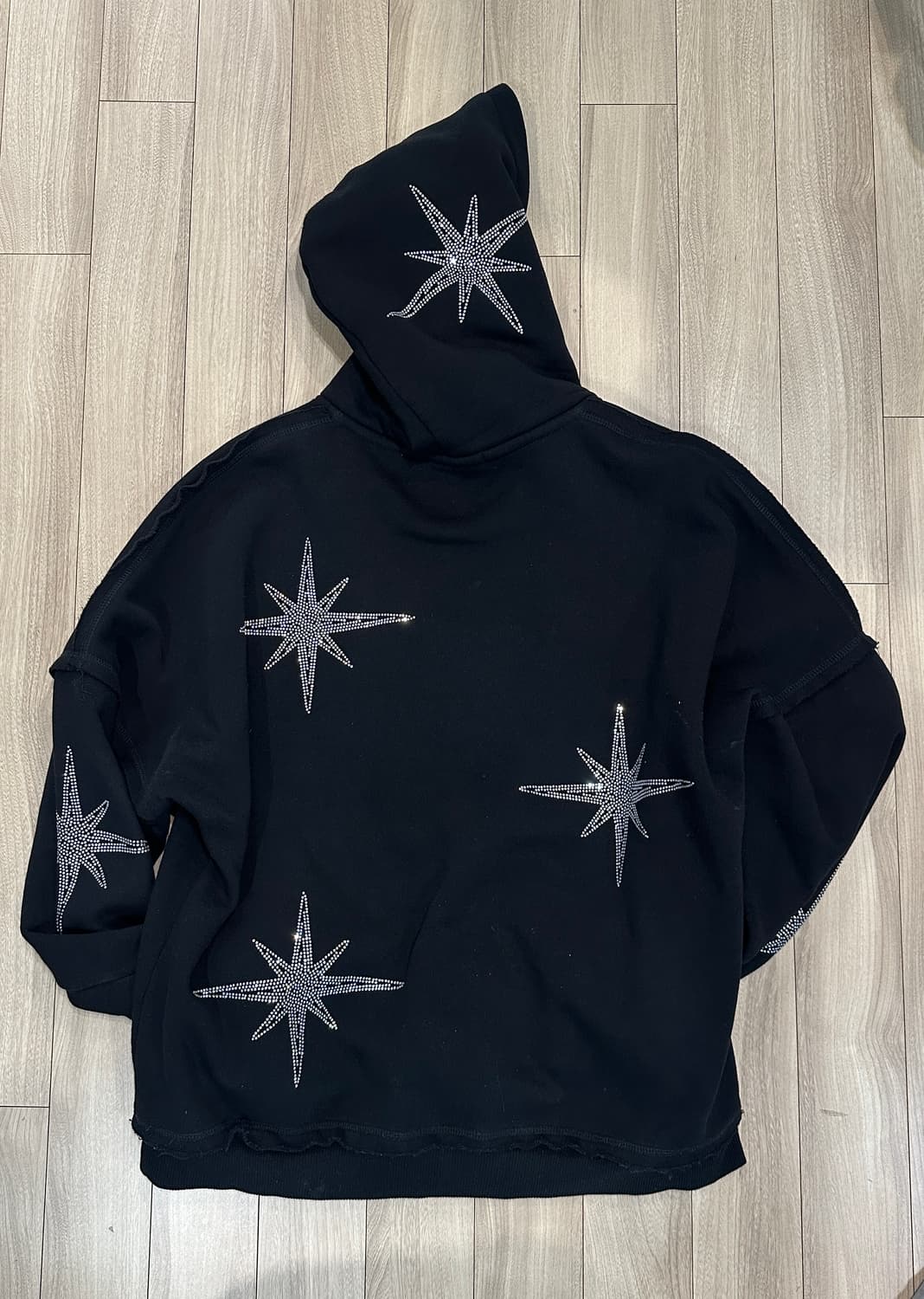 22dabe22 후드티 블랙 상품이미지5