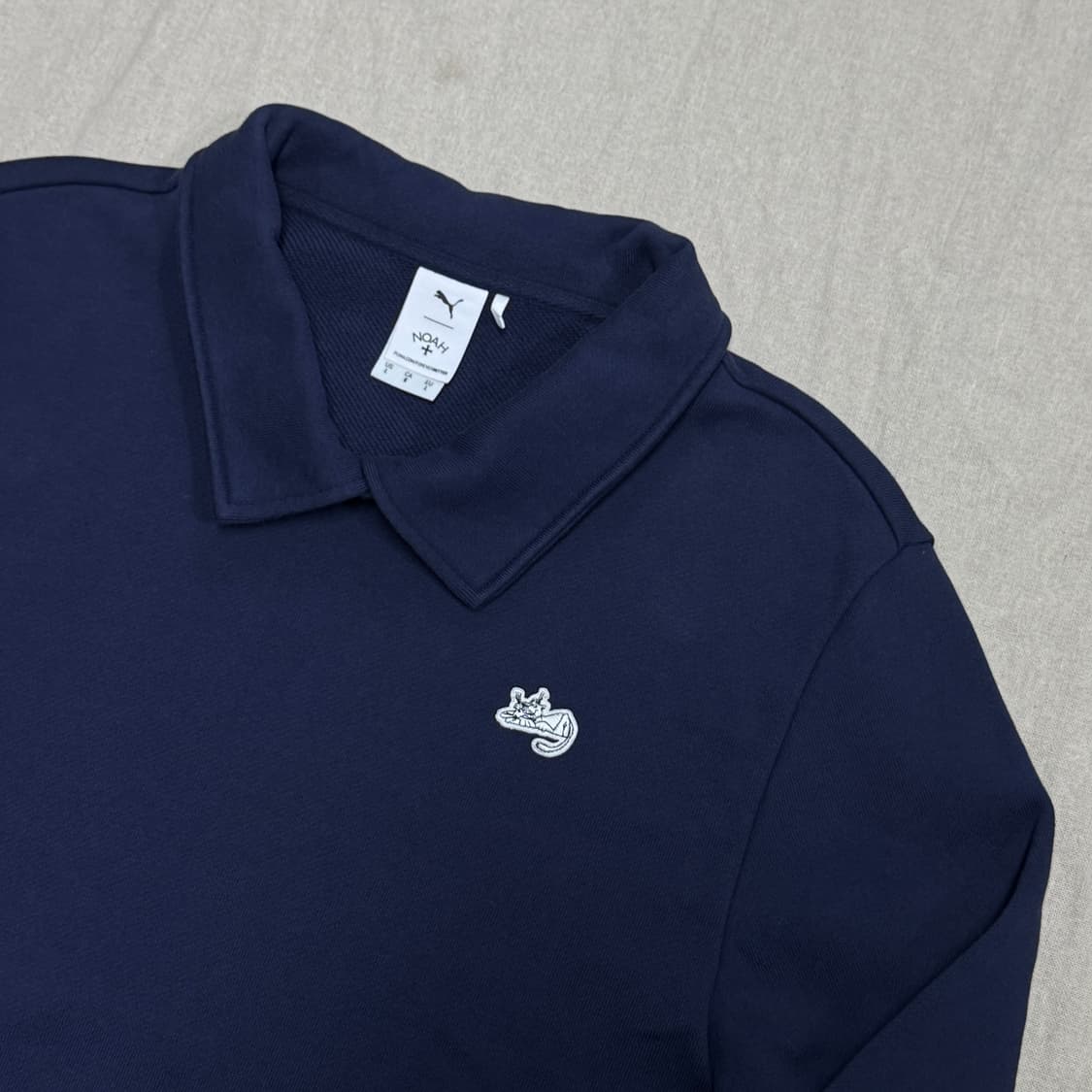 노아 x 푸마 자수 카라 스웻 L 상품이미지2