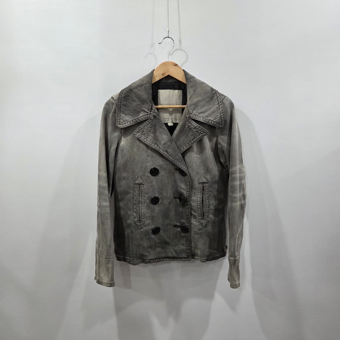 데님앤서플라이 데님 피코트 S 상품이미지1