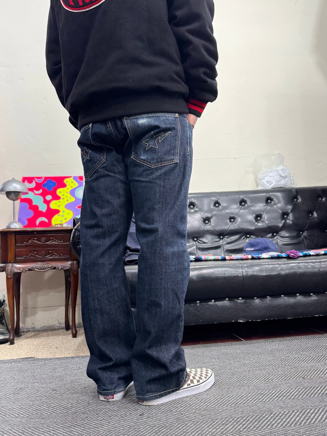 베이프OG 스타 자수데님 M 상품이미지10