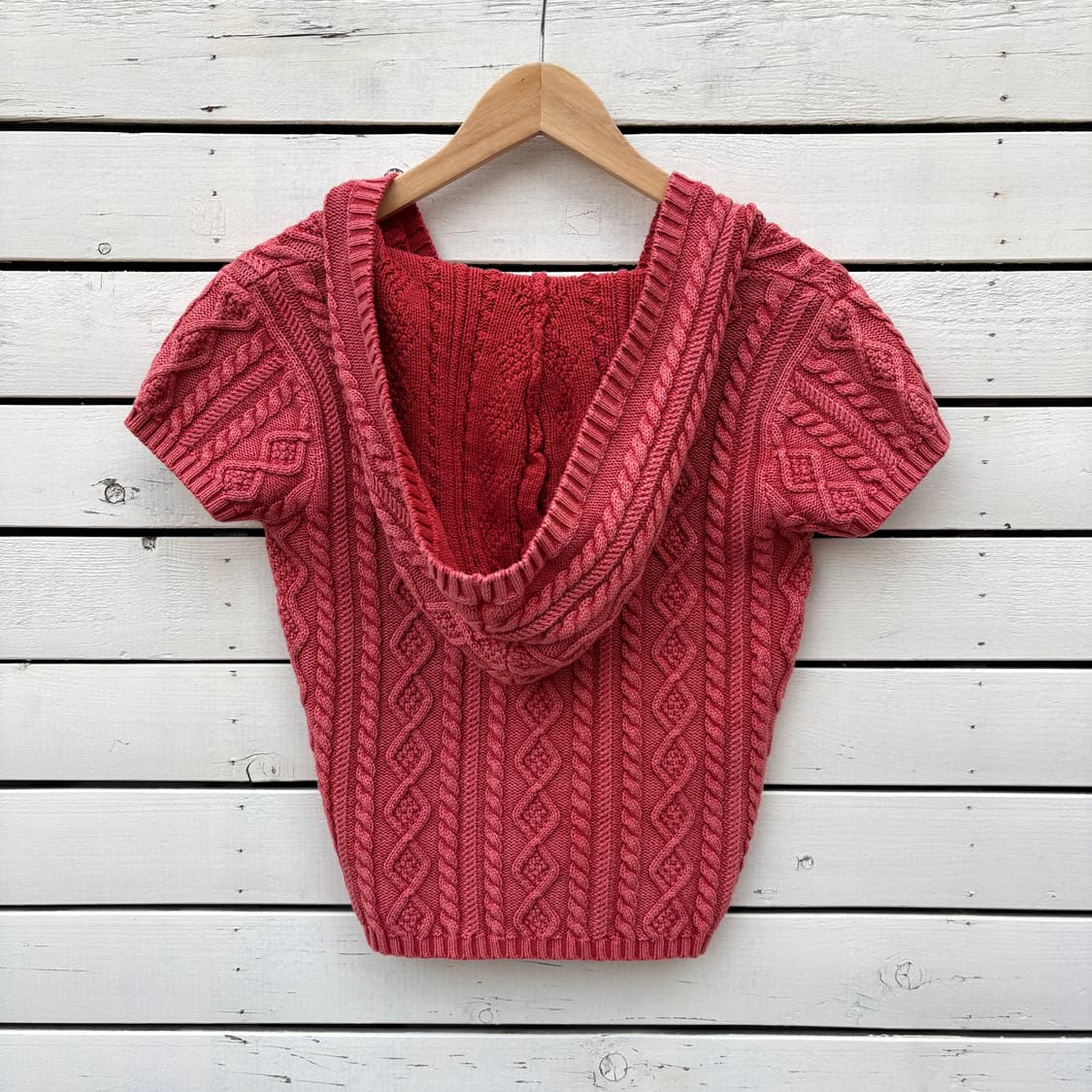 Polo 폴로 케이블 꽈배기 반팔 니트 상품이미지2