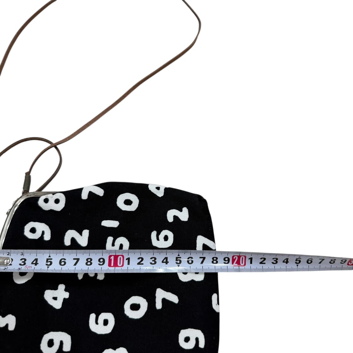 소우소우 캔버스 소프트 가마구치 크로스백 가방 블랙 상품이미지5