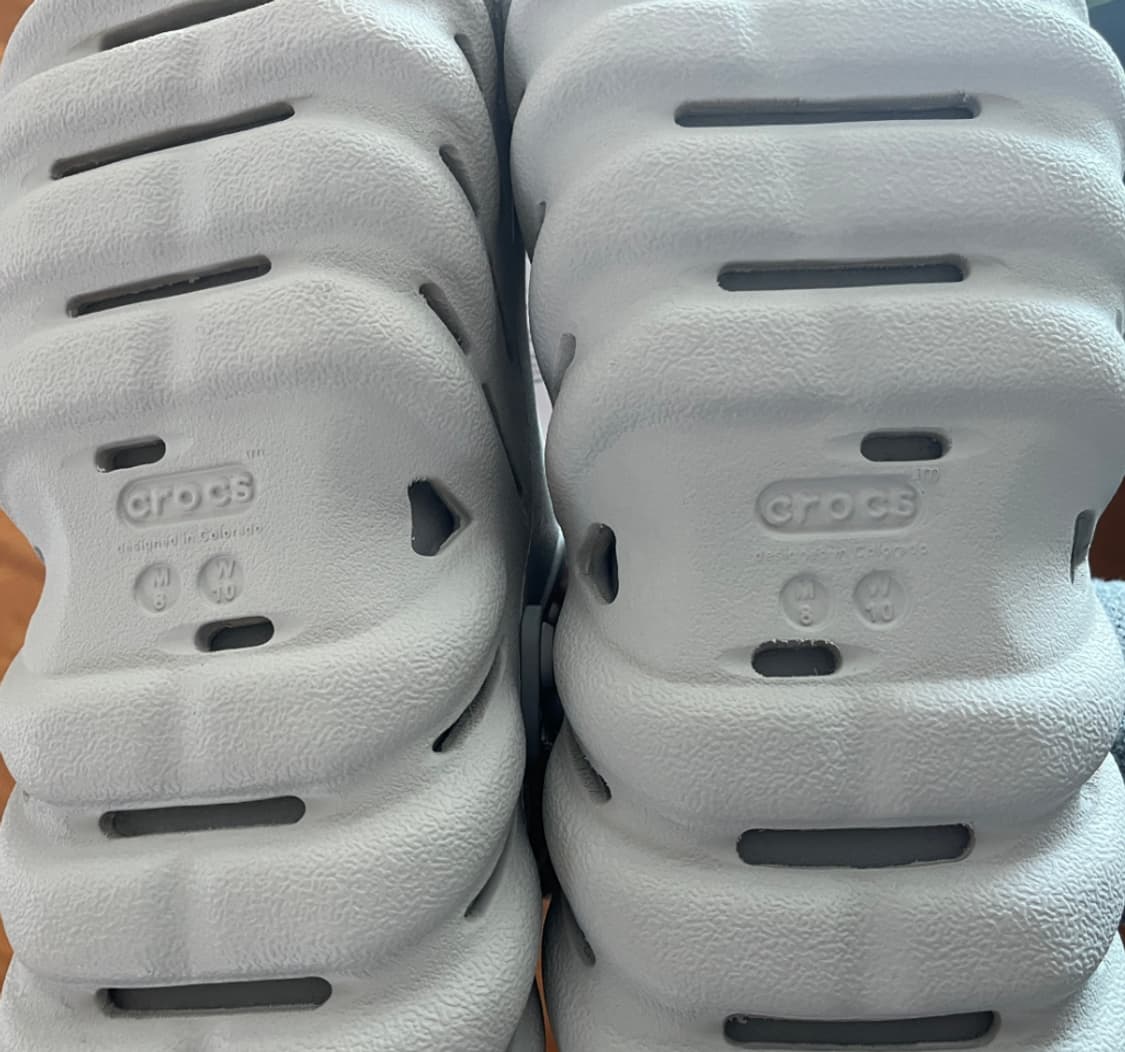 매장정품)) 크록스 에코 클로그 그레이 207937-1FT / 남녀공용 상품이미지3
