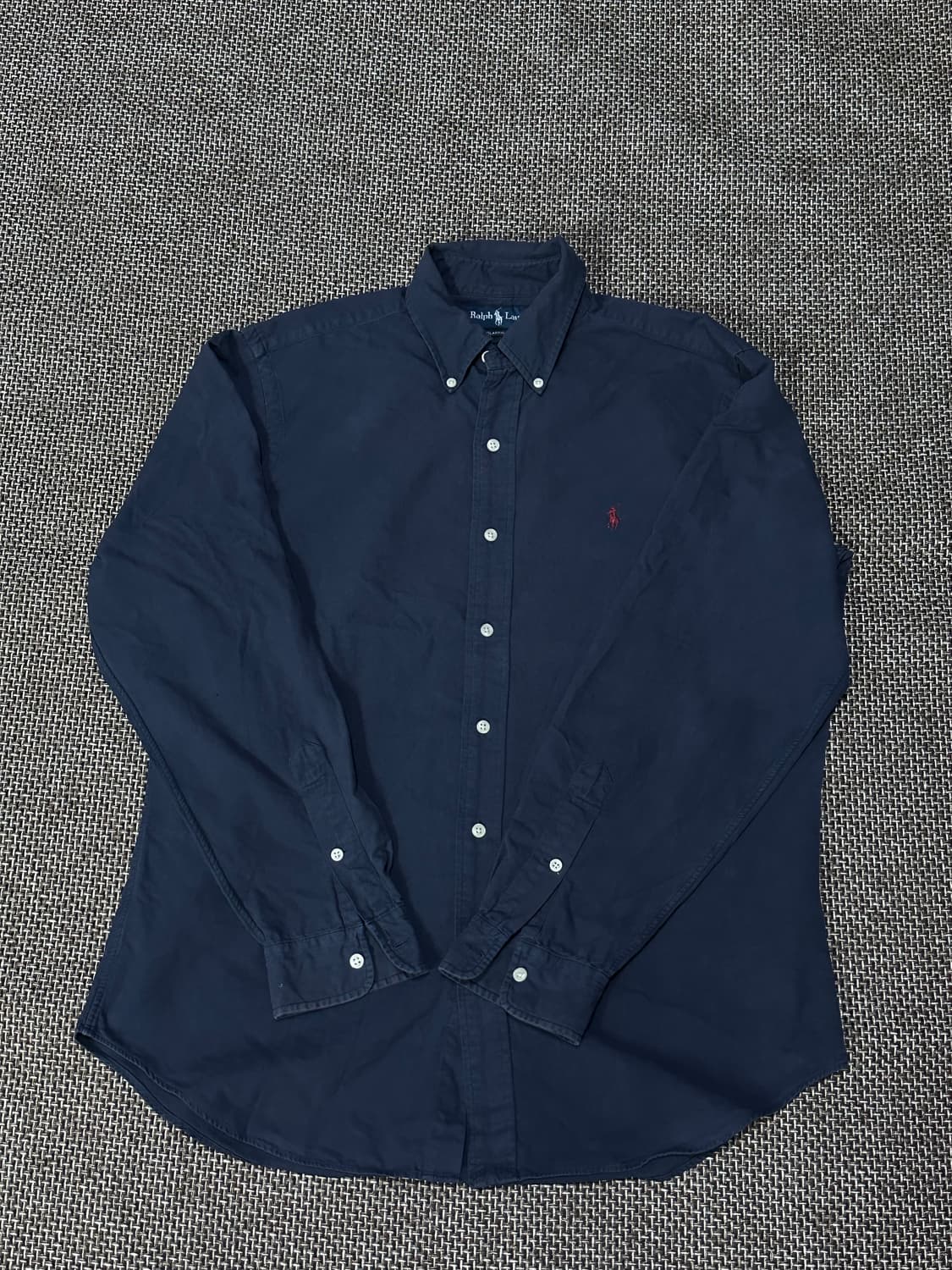 폴로 랄프로렌 버건디 포니 셔츠 상품이미지2