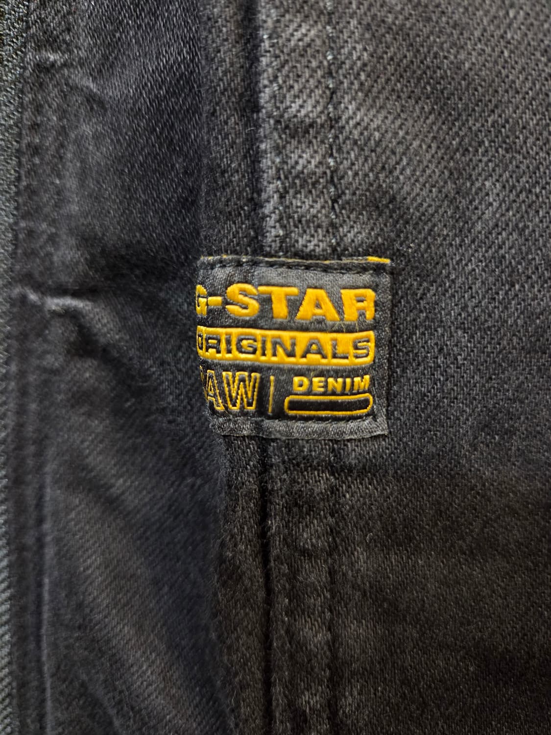 G-Star 블랙 데님 자켓 집업 스타일(M) 상품이미지4