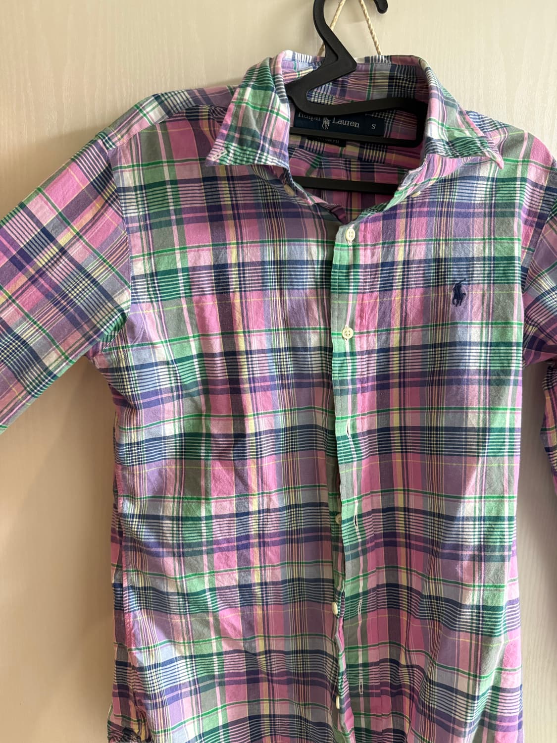 폴로 체크 셔츠 상품이미지1