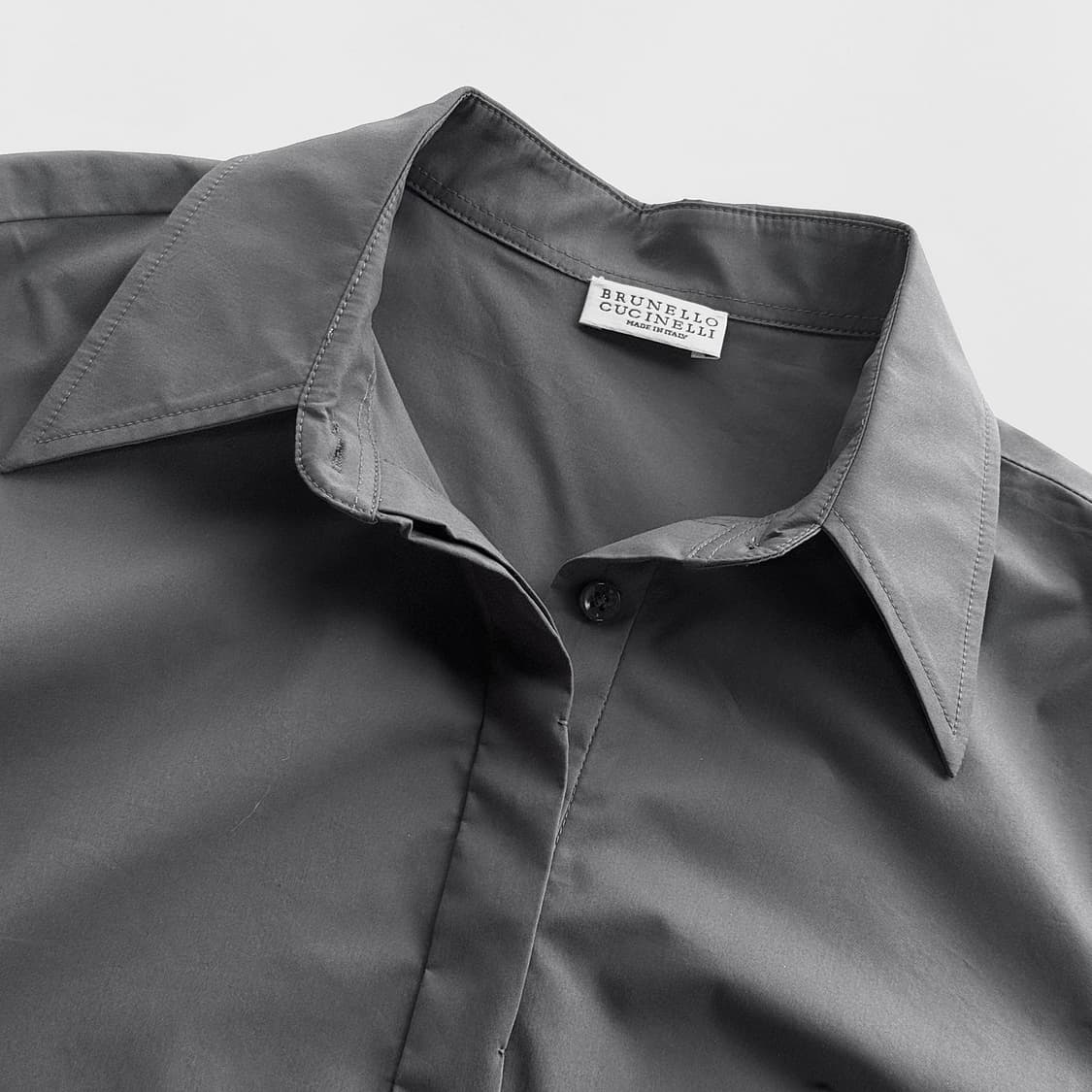 브루넬로쿠치넬리 시어 슬리브 셔츠 블라우스 상품이미지2