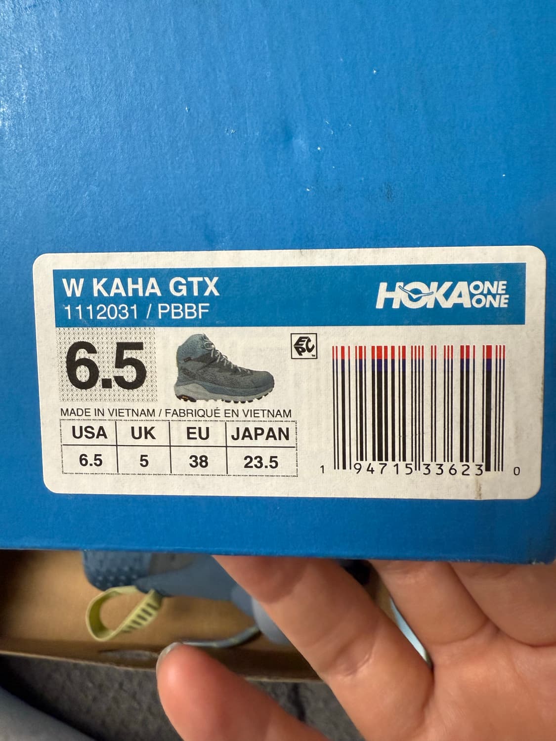 호카 오네오네 W카하 GTX 프로빈셜 블루 235 상품이미지2