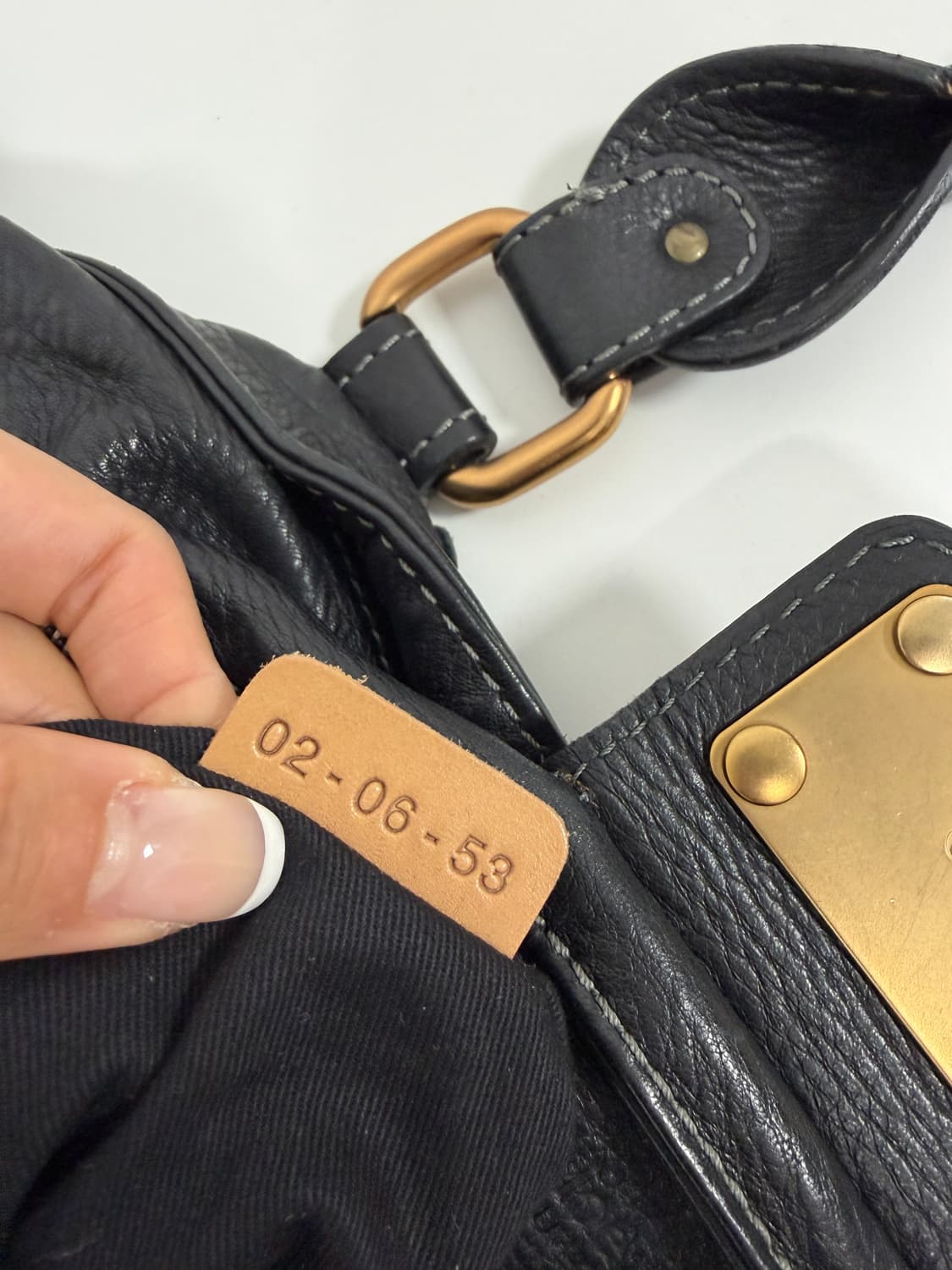 끌로에 패딩턴 자물쇠 백 블랙 상품이미지8