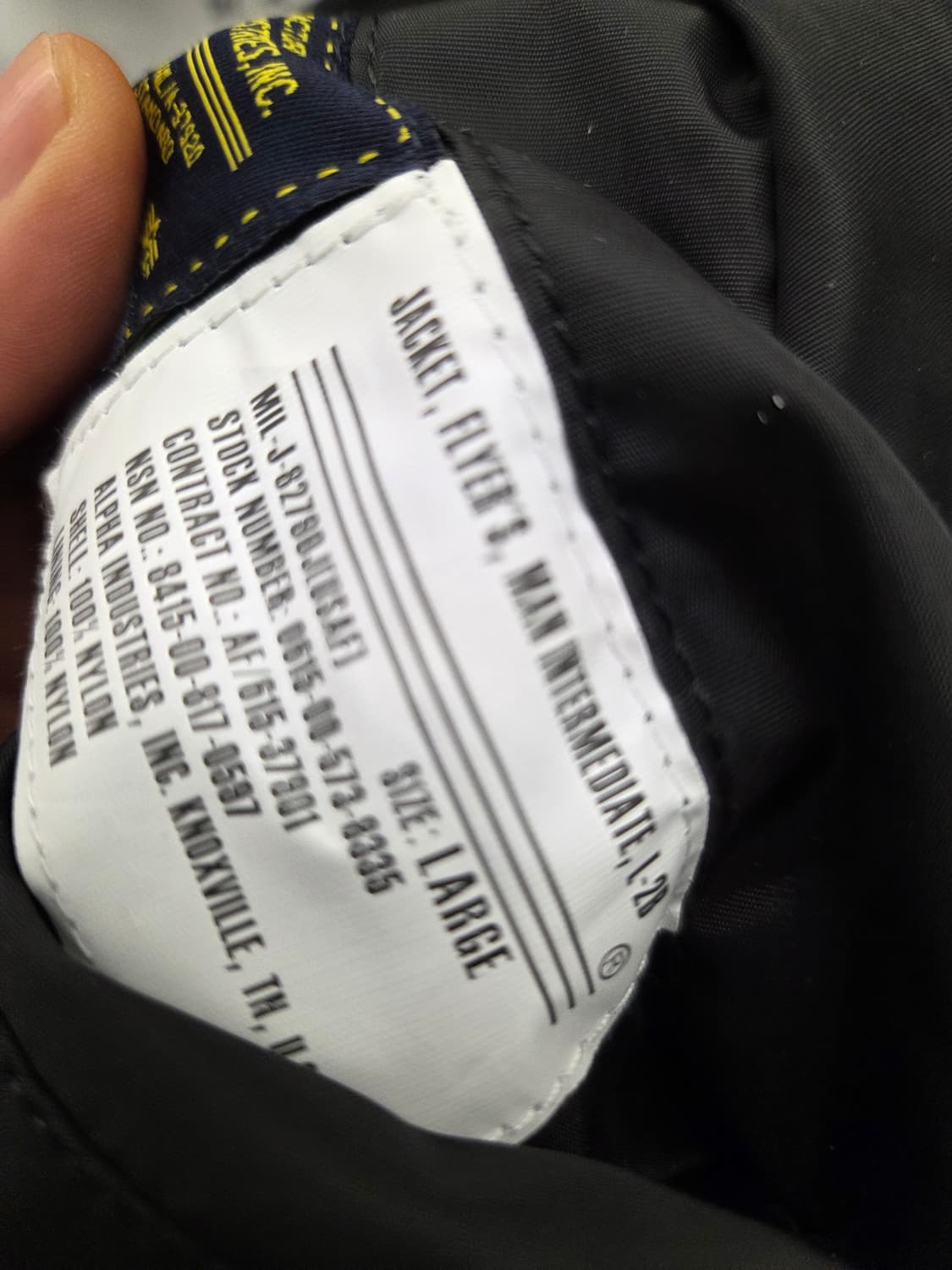 알파인더스트리 춘추 점퍼 상품이미지5