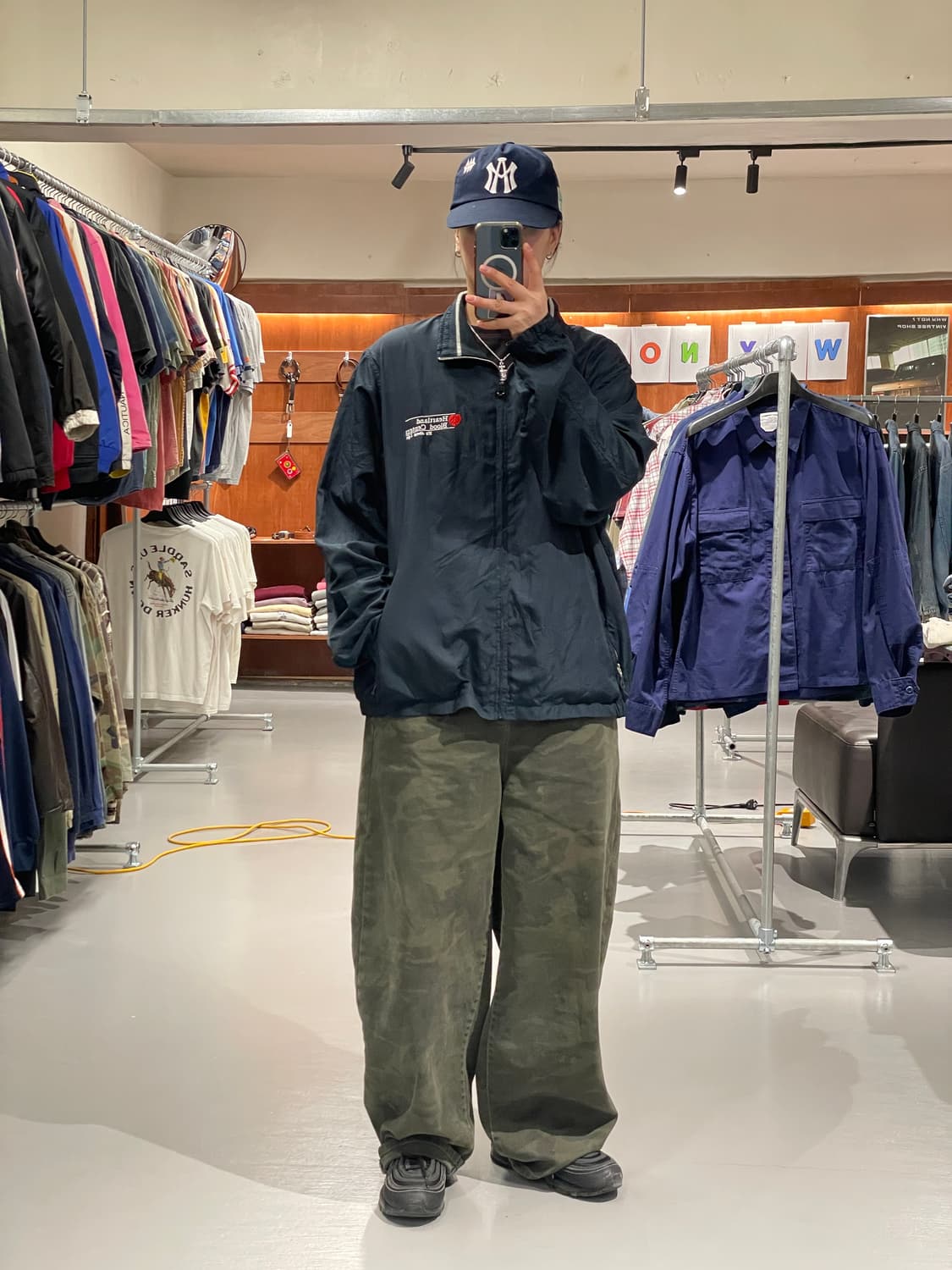 빈티지 바람막이 자켓   상품이미지3