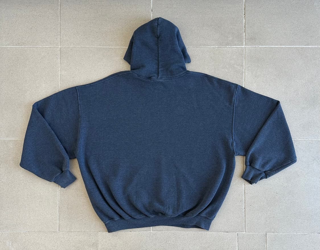 90s 빈티지 러셀 후드 블루그레이 XXL 상품이미지2