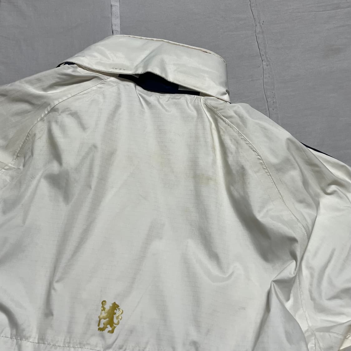 M 아디다스 첼시 삼성 백로고 화이트 바람막이 상품이미지6