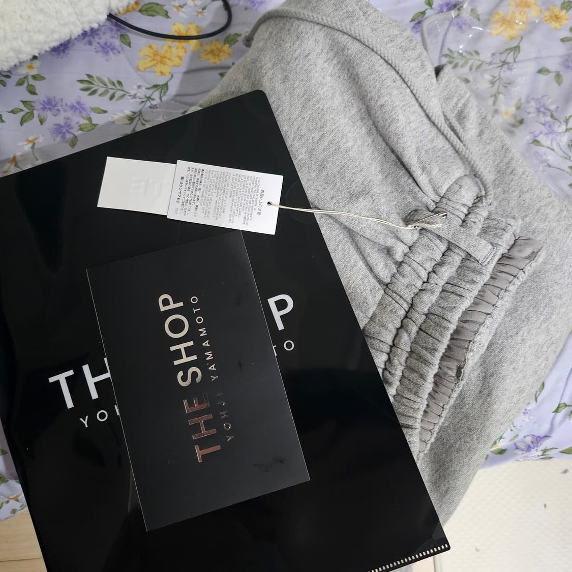 요지야마모토 S'YTE 프렌치 테리 큘롯 팬츠 (Grey/M) 상품이미지9