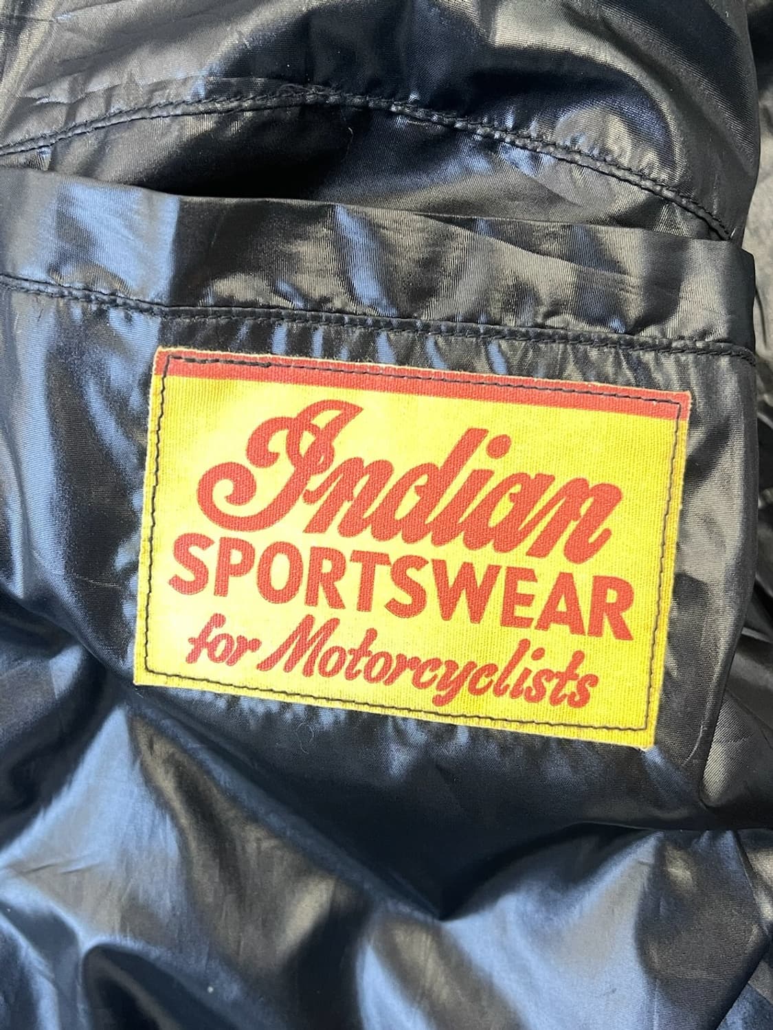 인디안 모터사이클 퀼티드 레이싱 자켓 상품이미지5