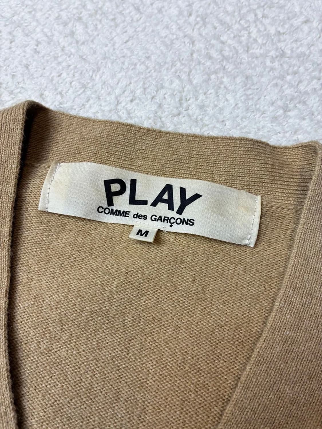 꼼데가르송 하트 로고 니트 가디건 PN5866 상품이미지7