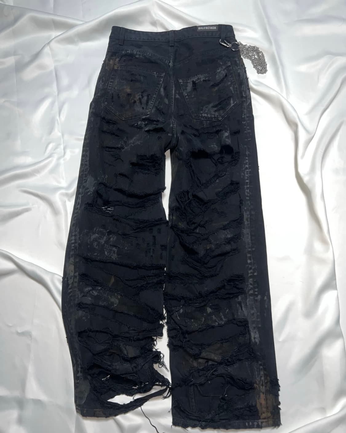 [XS] 발렌시아가 슈퍼 디스트로이드 데님 상품이미지5