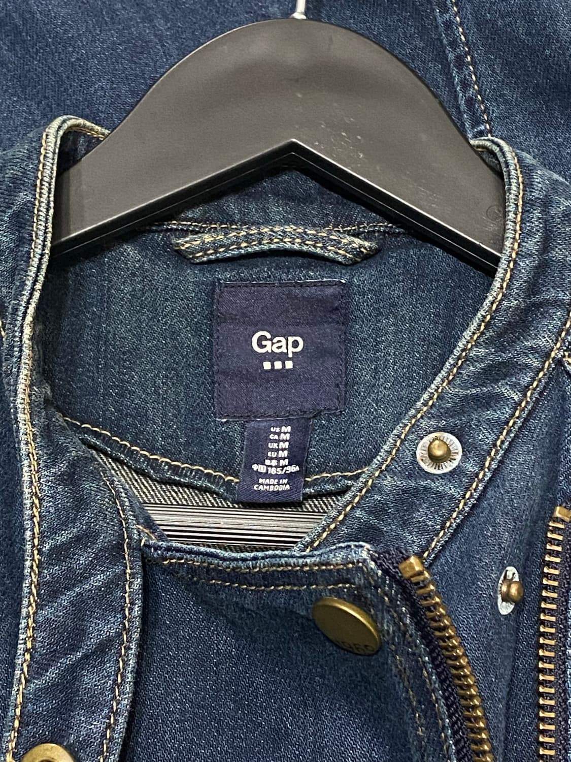 Gap 워싱 디테일 데님 라이더 상품이미지8