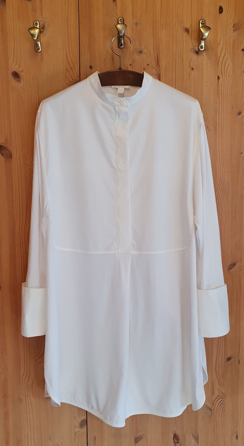 77.COS 코튼 화이트 원피스 상품이미지2