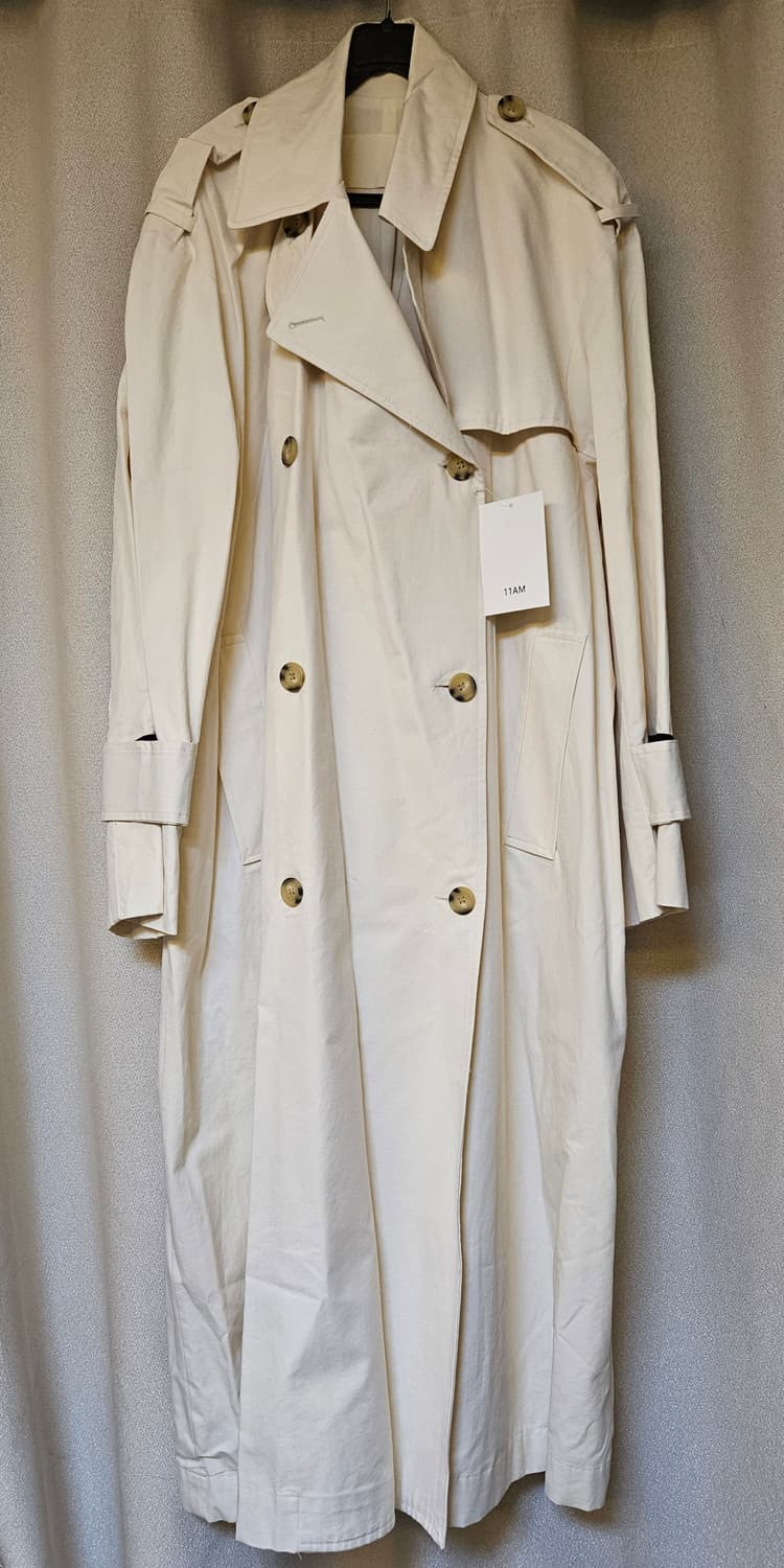 11AM 아이보리 트렌치코트 (새상품) 상품이미지1