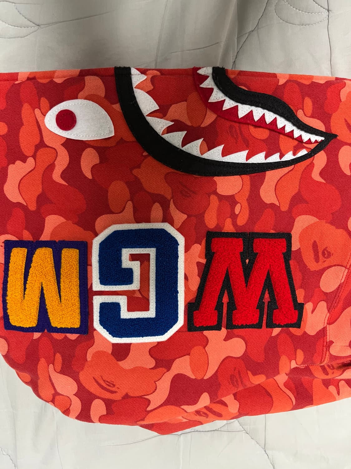 청담 베이프 샤크후드-L (풀구성,상태최상) 상품이미지5