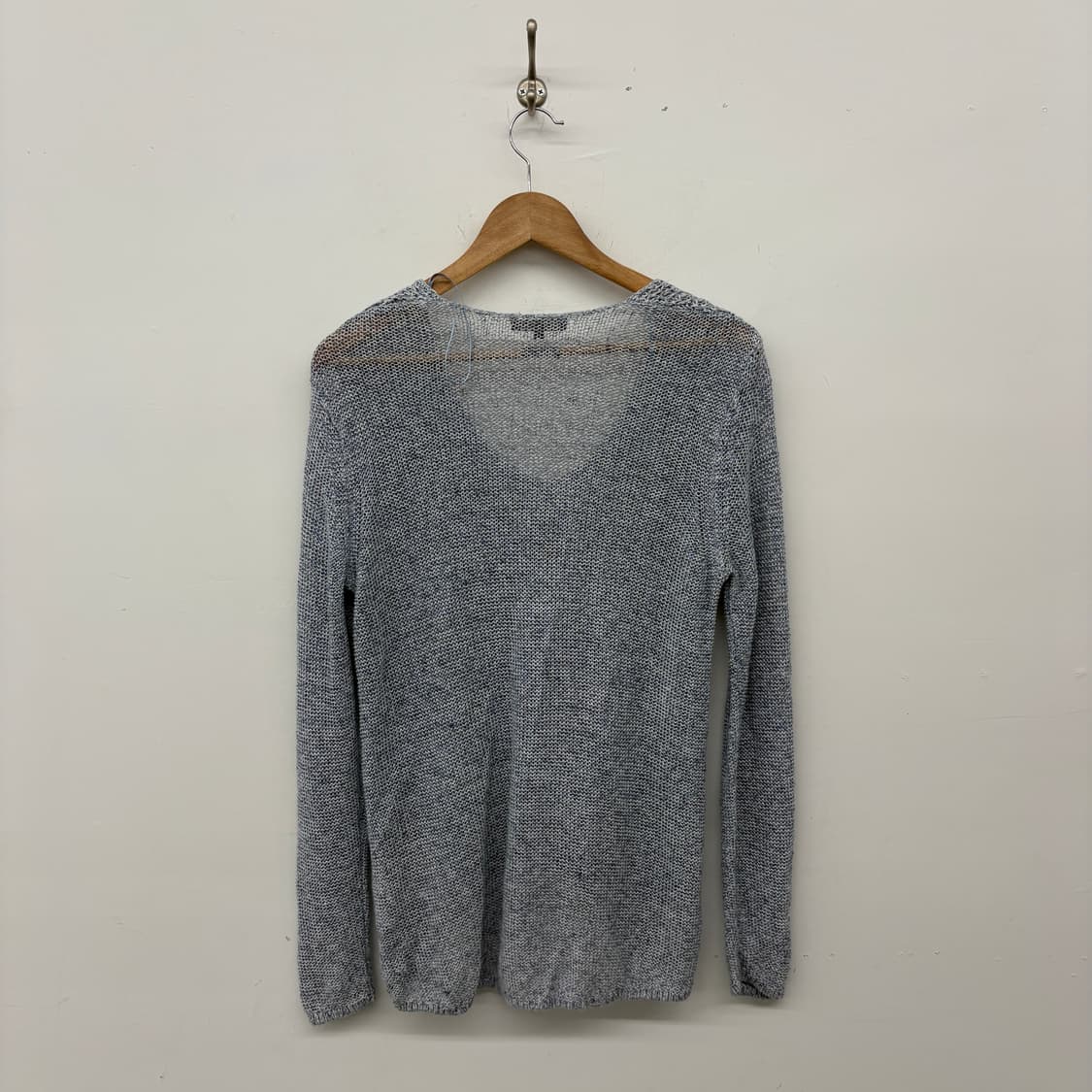 타미힐피거 린넨 브이넥 니트 여성M 상품이미지4