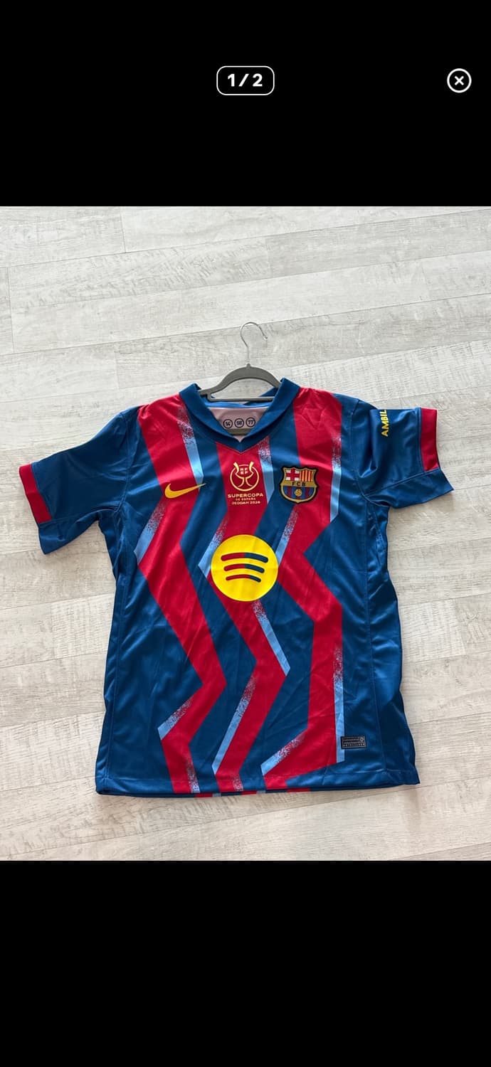 바르셀로나 2526 유니폼 4Th 수페르코파 우승킷 새상품 상품이미지1