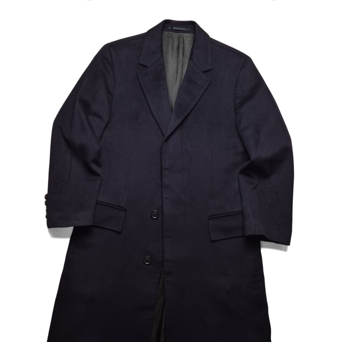 [M] 휴고보스 울캐시미어 싱글코트 상품이미지1