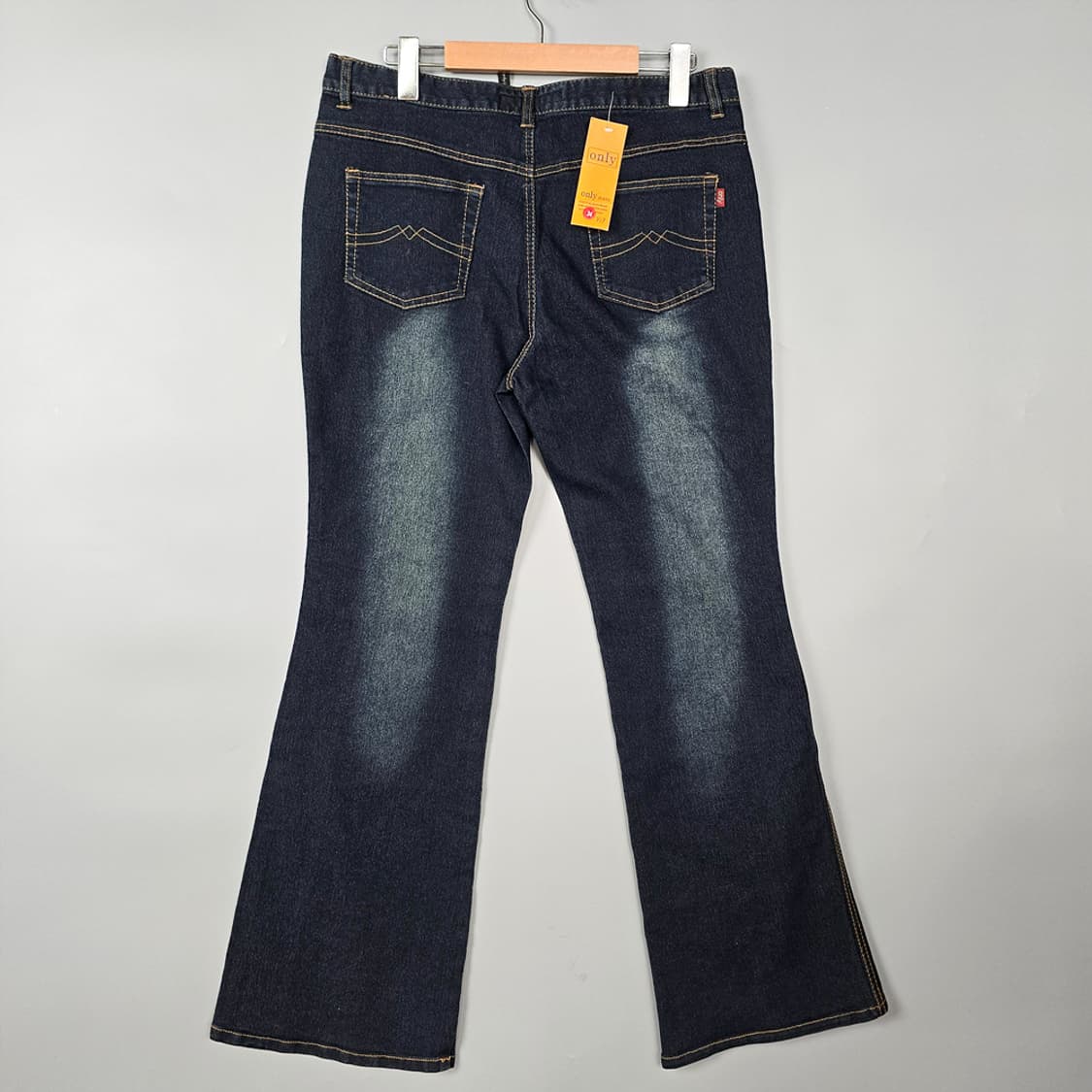 새제품)여성용 온리진스 Only Jeans 배색 부츠컷 데님팬츠 34 상품이미지5