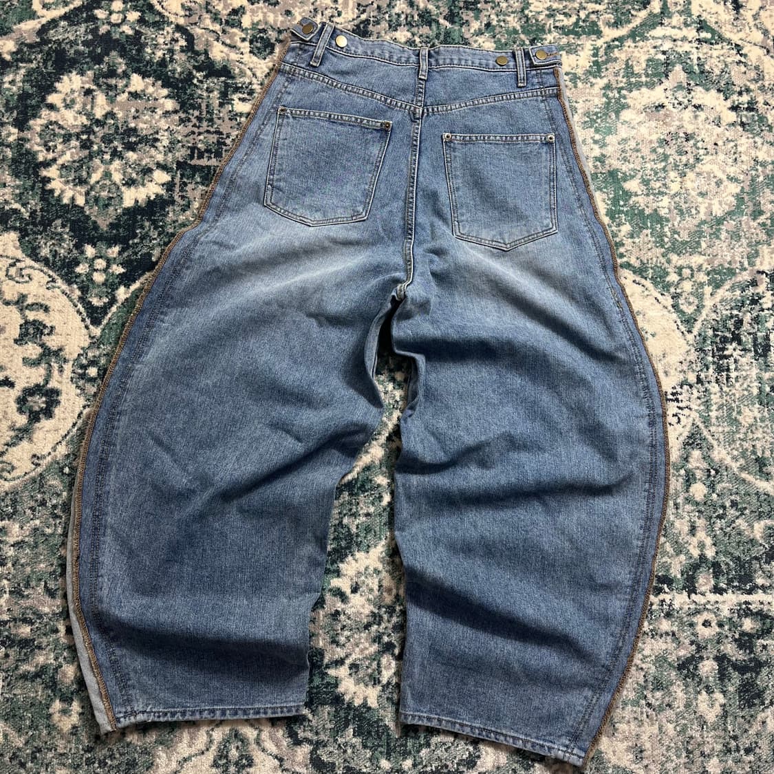 데님 와이드 벌룬 1103 팬츠 상품이미지2