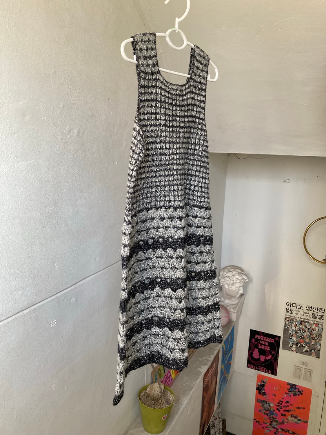 핸드메이드 뜨개 파티 드레스 상품이미지7