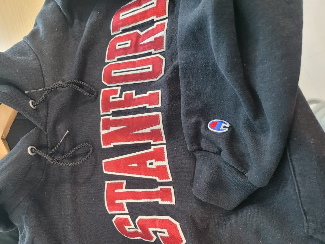 스탠포드 대학교 x 챔피언 기모 후드티 빈티지  (L사이즈) 상품이미지3