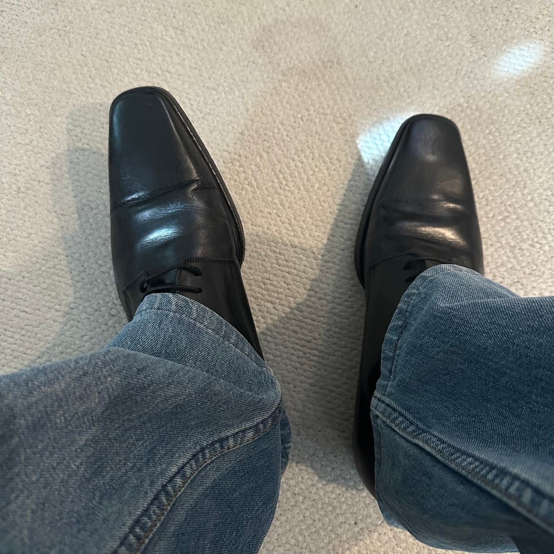 00s 디올 옴므(Dior homme)스퀘어토 캡토 더비 슈즈 상품이미지2